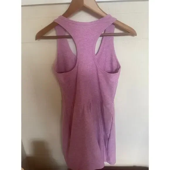 YEAR OF OURS Racer Back Mini Tennis Dress Vintage Pink Small S BUILT-IN SHORTS - Picture 6 of 7